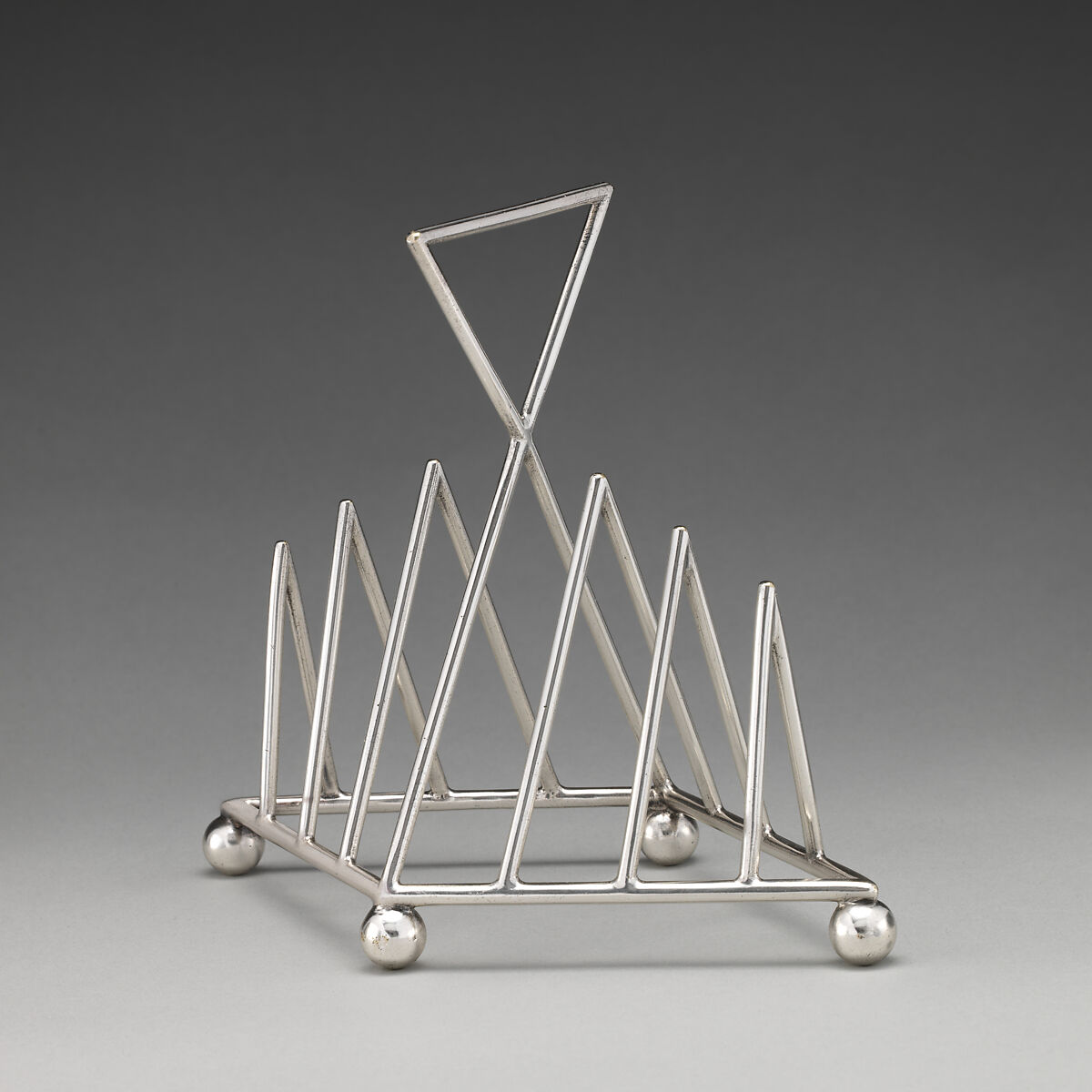 Christopher Dresser, Toast rack, British, Birmingham and London