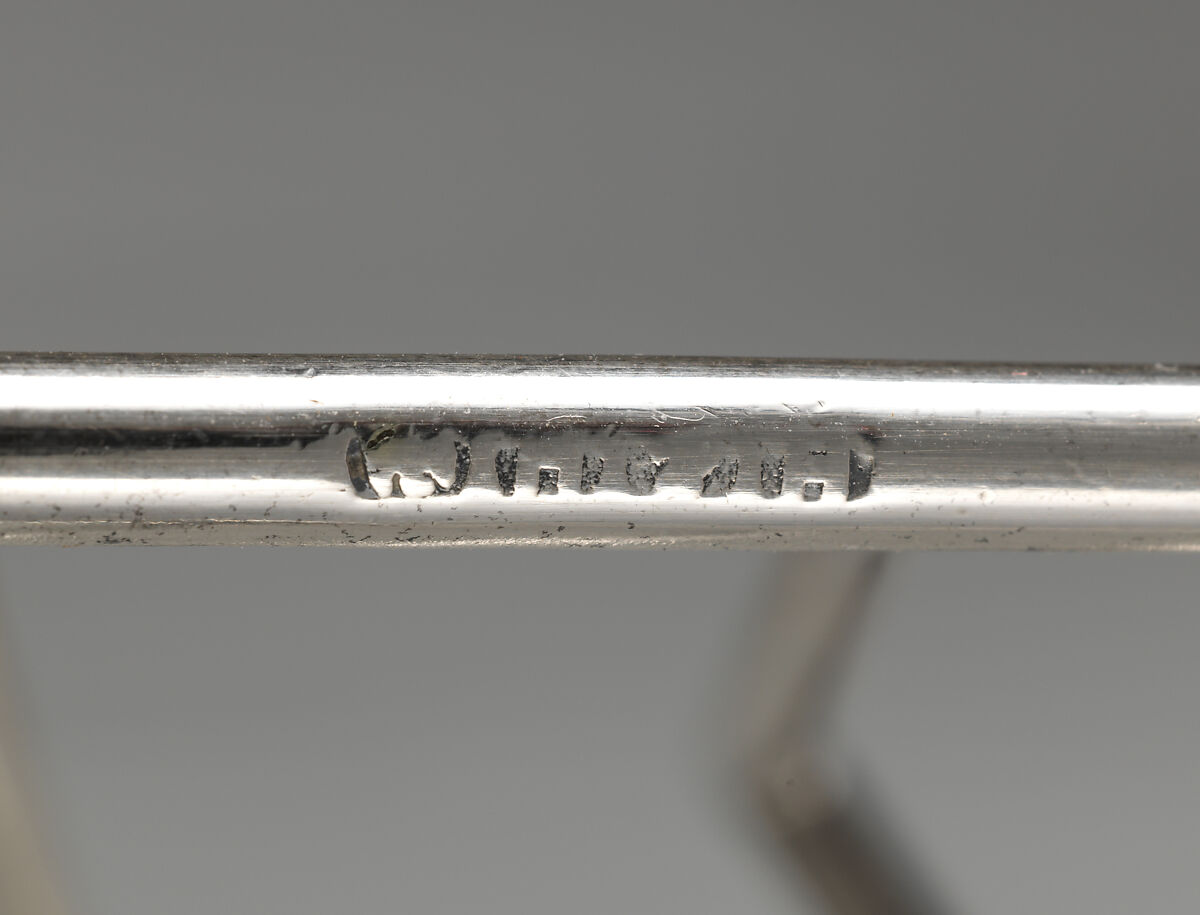 Toast rack, Christopher Dresser (British, Glasgow, Scotland 1834–1904 Mulhouse), Silver plate, British, Birmingham