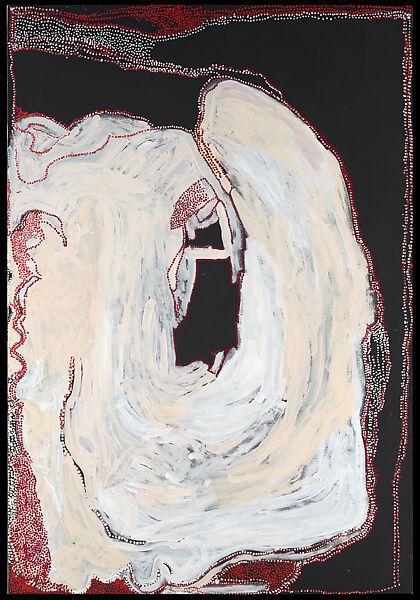 Tjitjiti, Carlene West (Australian (Aboriginal), 1944–2021), Synthetic polymer paint on canvas, mounted to Masonite 