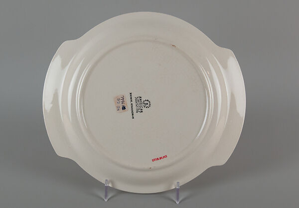 "Animal Kingdom" cake plate, Viktor Schreckengost (American, Sebring, Ohio 1906–2008 Cleveland, Ohio), Earthenware, American