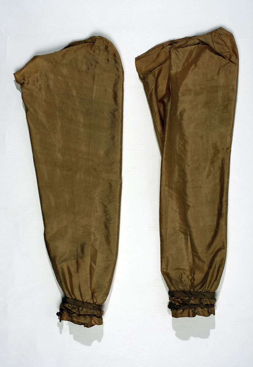 Dress, silk, European