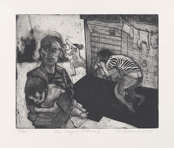 The Crying Game 1-30, Marcelle Hanselaar (Dutch, born Rotterdam, 1945), Etching with aquatint