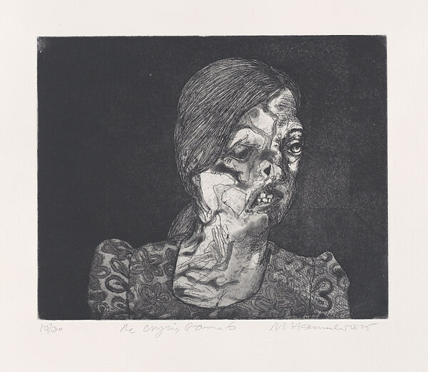 The Crying Game 1-30, Marcelle Hanselaar (Dutch, born Rotterdam, 1945), Etching with aquatint
