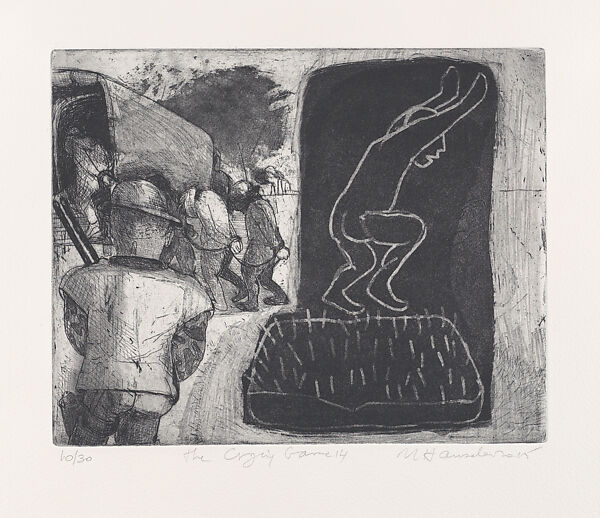 The Crying Game 1-30, Marcelle Hanselaar (Dutch, born Rotterdam, 1945), Etching with aquatint