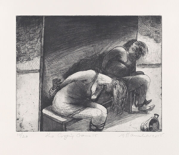 The Crying Game 1-30, Marcelle Hanselaar (Dutch, born Rotterdam, 1945), Etching with aquatint