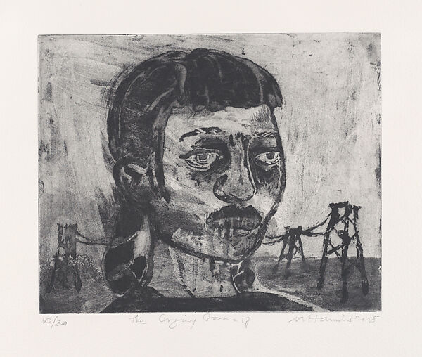 The Crying Game 1-30, Marcelle Hanselaar (Dutch, born Rotterdam, 1945), Etching with aquatint