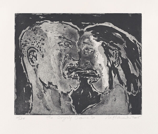 The Crying Game 1-30, Marcelle Hanselaar (Dutch, born Rotterdam, 1945), Etching with aquatint