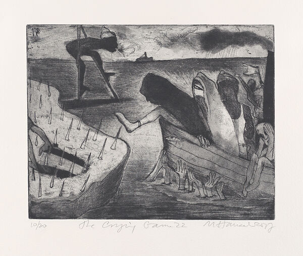 The Crying Game 1-30, Marcelle Hanselaar (Dutch, born Rotterdam, 1945), Etching with aquatint