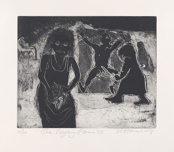 The Crying Game 1-30, Marcelle Hanselaar (Dutch, born Rotterdam, 1945), Etching with aquatint