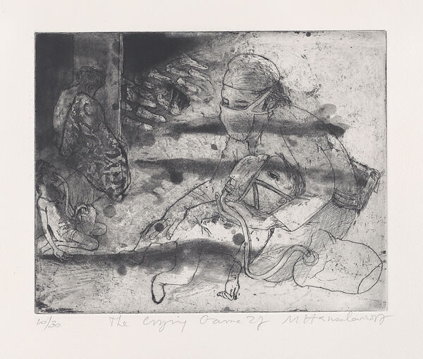 The Crying Game 1-30, Marcelle Hanselaar (Dutch, born Rotterdam, 1945), Etching with aquatint