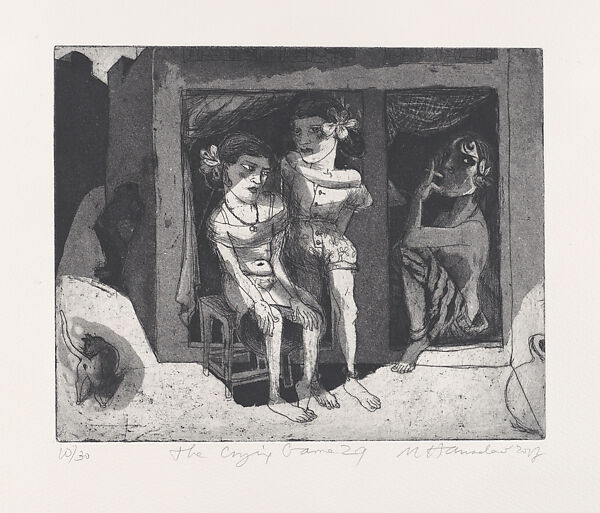 The Crying Game 1-30, Marcelle Hanselaar (Dutch, born Rotterdam, 1945), Etching with aquatint