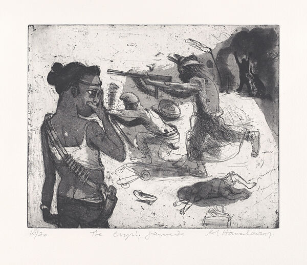 The Crying Game 1-30, Marcelle Hanselaar (Dutch, born Rotterdam, 1945), Etching with aquatint