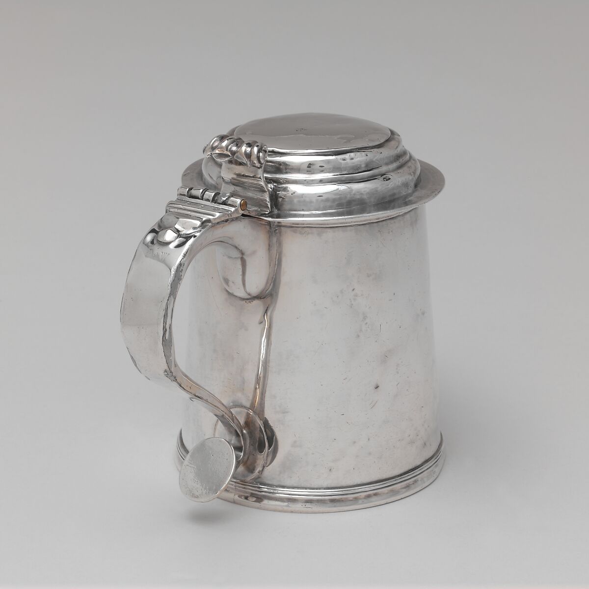 Tankard, Samuel Vernon (1683–1737), Silver, American 