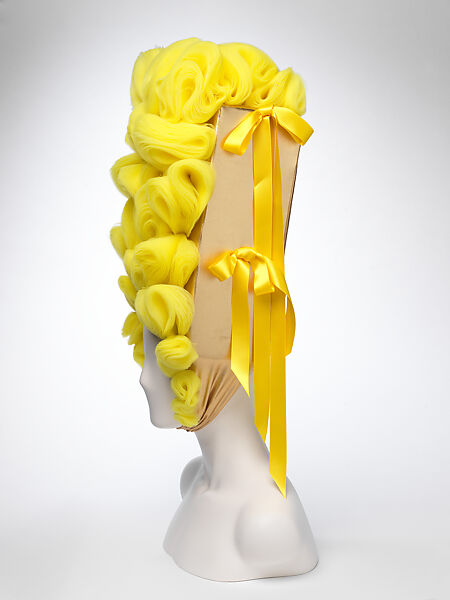 Headpiece, Pam Hogg (British), synthetic tulle, silk, spandex, plastic (foam), British