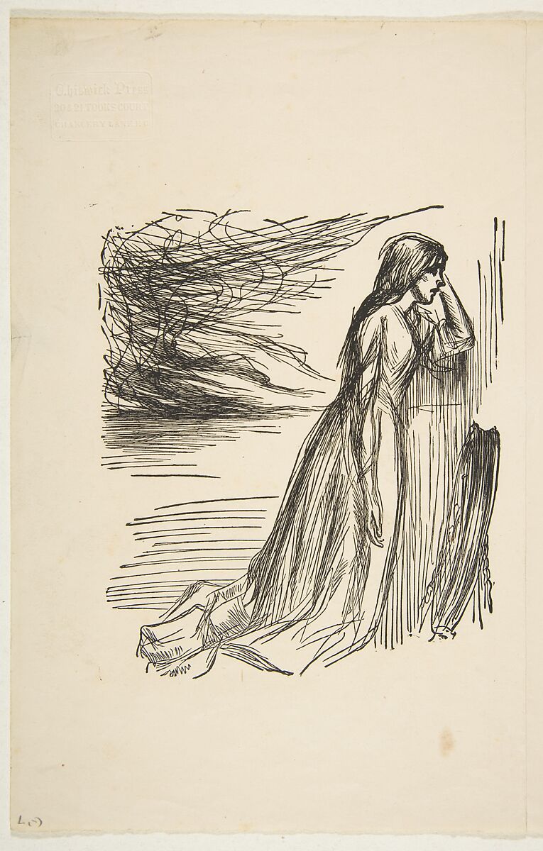 The Relief Fund in Lancashire, The Major's Daughter, The Morning Before the Massacre of St. Bartholomew, and Count Burkhardt  (for "Once a Week"), After James McNeill Whistler (American, Lowell, Massachusetts 1834–1903 London), Wood engraving; proofs