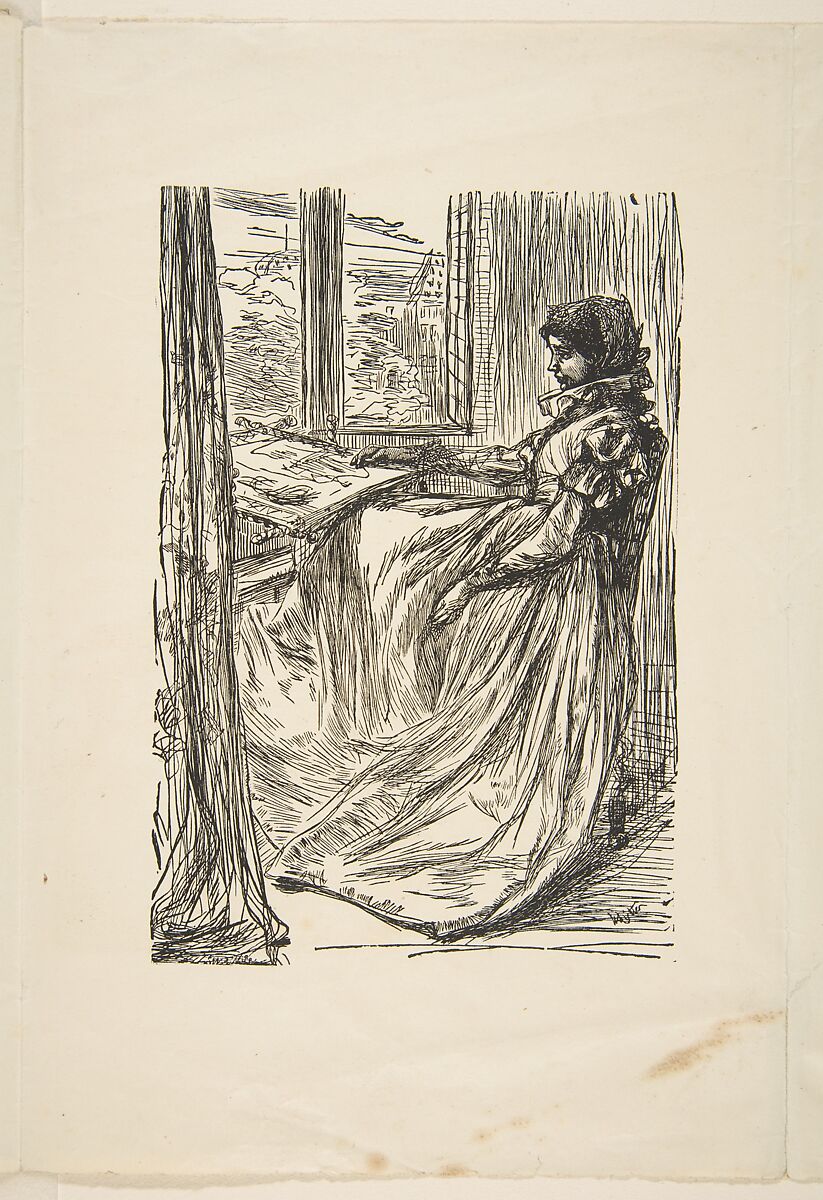 The Relief Fund in Lancashire, The Major's Daughter, The Morning Before the Massacre of St. Bartholomew, and Count Burkhardt  (for "Once a Week"), After James McNeill Whistler (American, Lowell, Massachusetts 1834–1903 London), Wood engraving; proofs