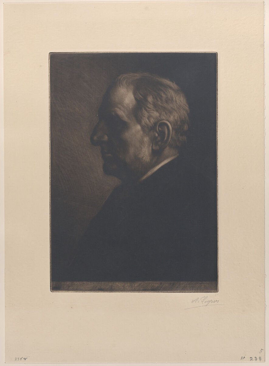 Portrait of Sir Francis Seymour Haden, Sir Francis Seymour Haden (British, London 1818–1910 Bramdean, Hampshire), Mezzotint; printed in brown ink 