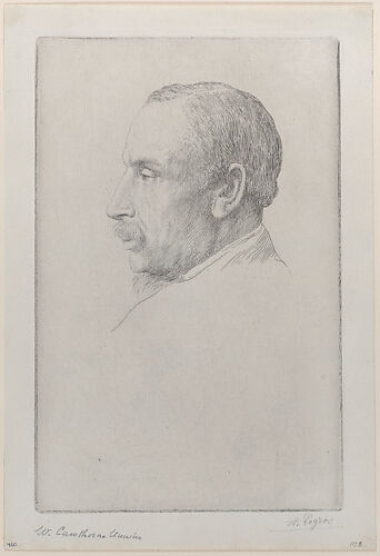 Portrait of William Cawthorne Unwin