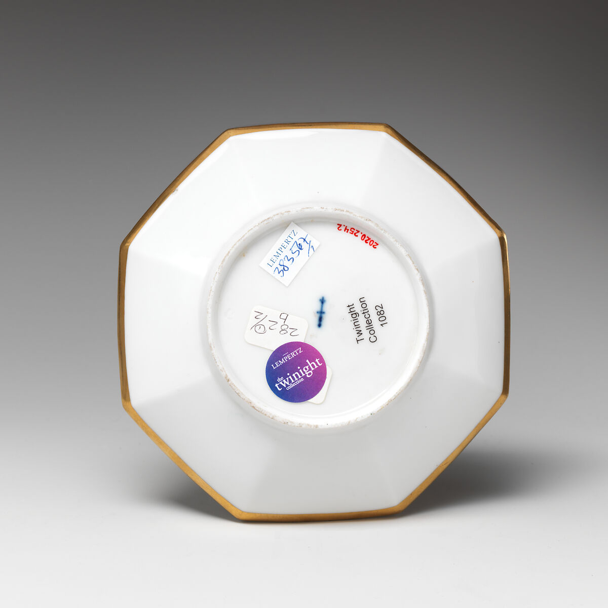 Cup and saucer with birds in micromosaic decoration, Royal Porcelain Manufactory (Königliche Porzellan-Manufaktur), Berlin (German, founded 1763), Hard-paste porcelain, German, Berlin