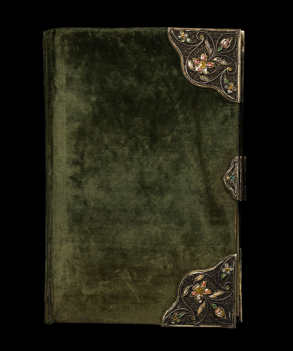 Book of Flower Studies, Master of Claude de France (active from ca.1508–1520), Opaque water color, organic glazes, gold and silver paint, iron and carbon-based ink and charcoal on parchment, French