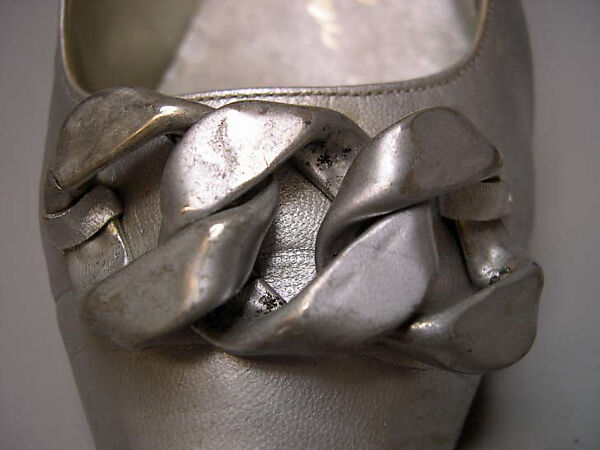 Pumps, Roger Vivier (French, 1913–1998), leather, metal, French