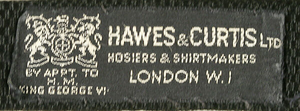 Suit, H. Harris (American), wool, silk, British