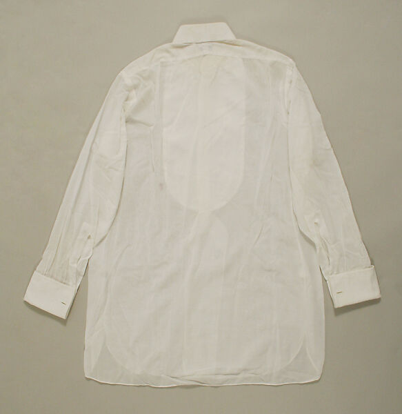 Shirt, Hawes &amp; Curtis, Ltd. (British, founded 1913), cotton, British