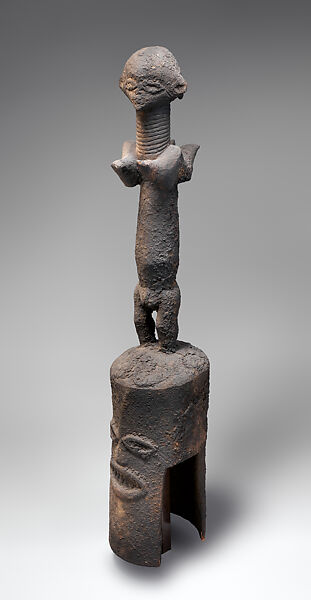 Altar Figure, Wood, soot, pigment, Kaka peoples 
