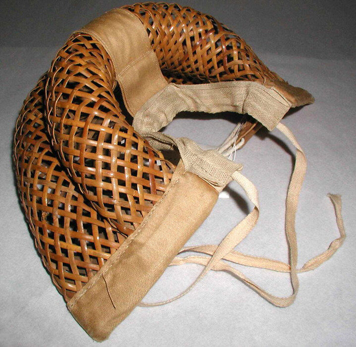 Bustle, cane, cotton, American