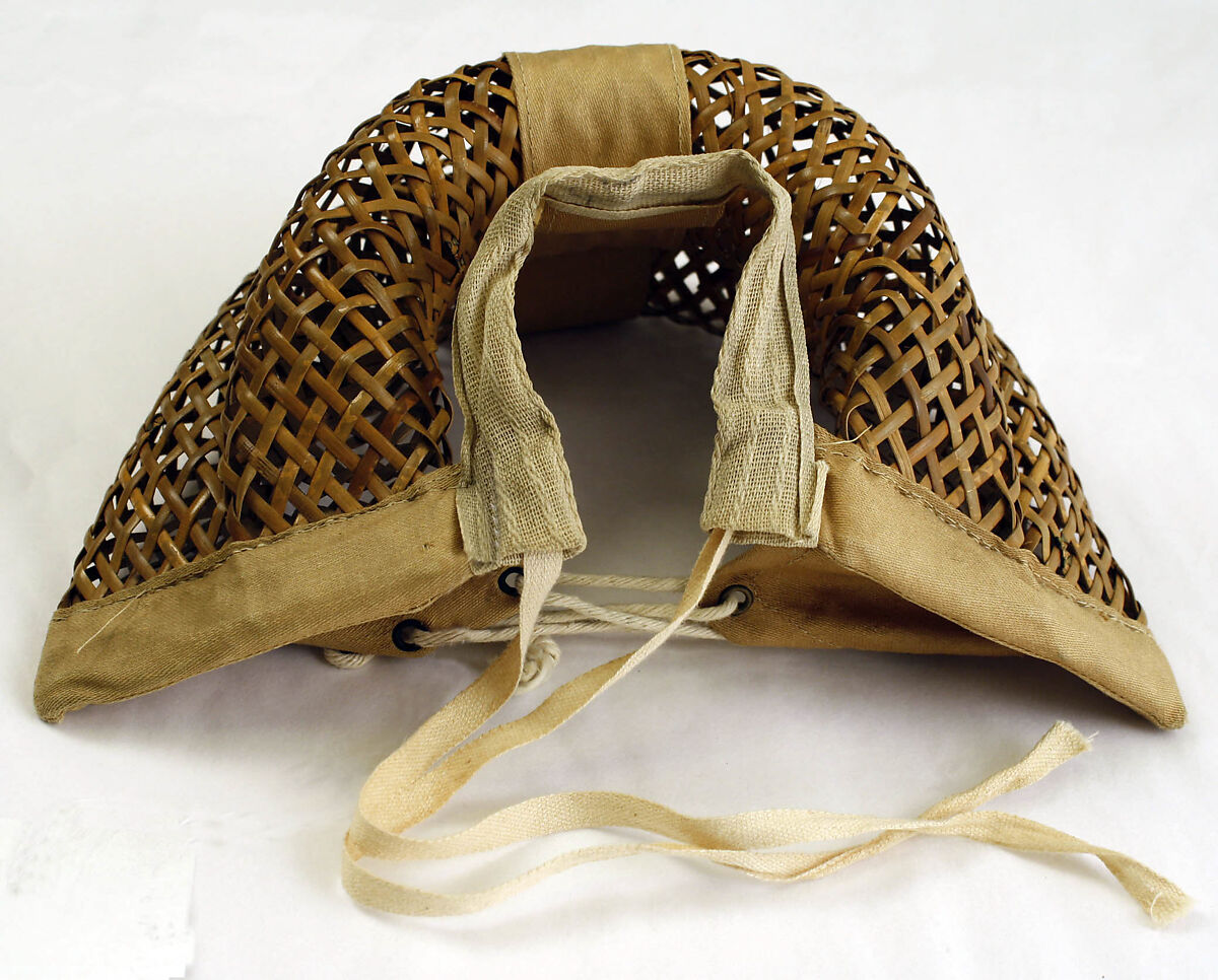 Bustle, cane, cotton, American