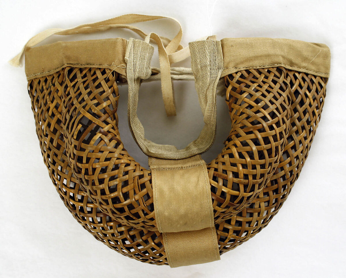 Bustle, cane, cotton, American