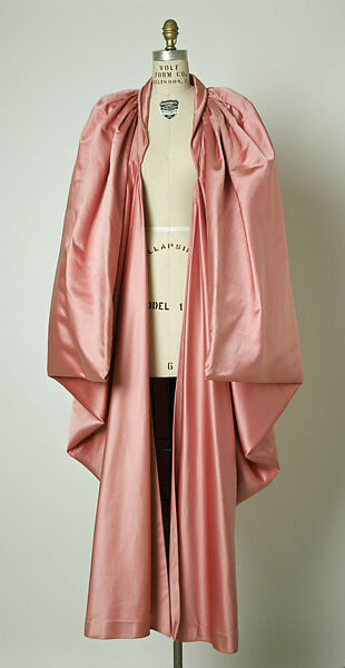 Evening wrap, House of Balenciaga (French, founded 1937), silk, French