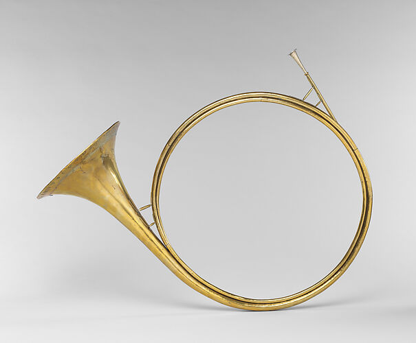 Early 20th Century French Brass Cor de Chasse Hunting Horn - Country  French Interiors