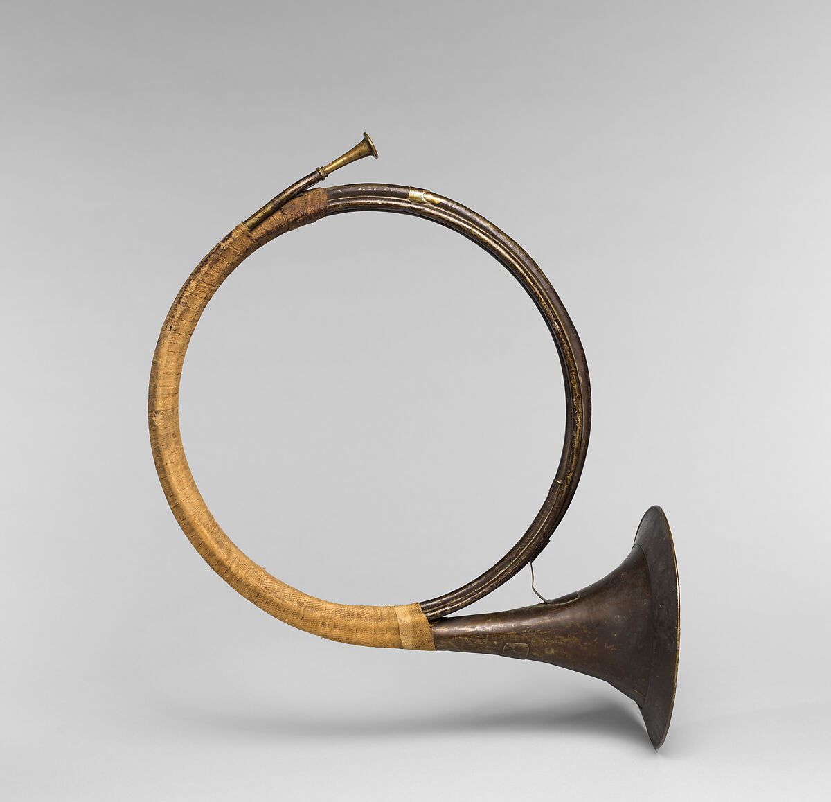 Pair of  horns, Brass, German