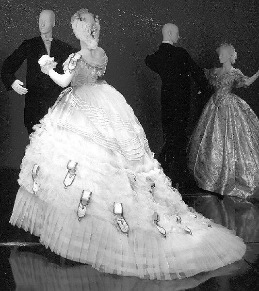 Ball gown, Maison Pingat (French), silk, French