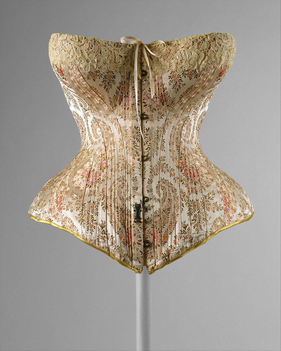 Corset, Maison Léoty  French, silk, French