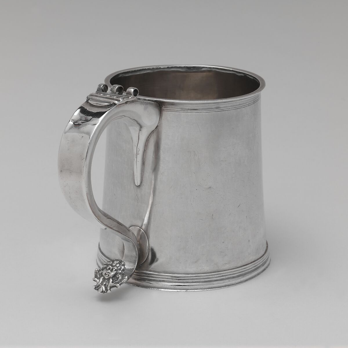 Tankard, Edward Winslow (1669–1753), Silver, American 