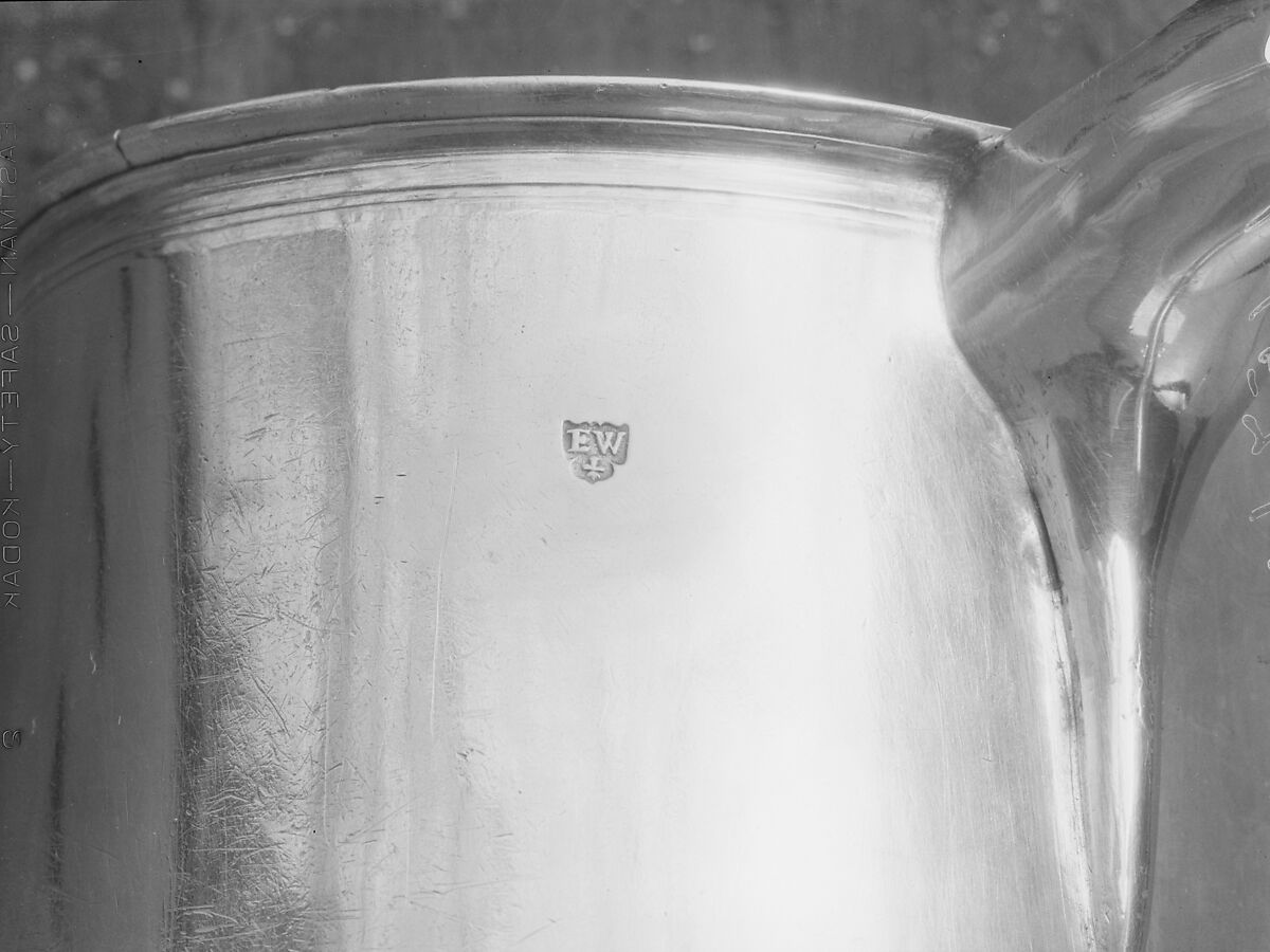 Tankard, Edward Winslow (1669–1753), Silver, American