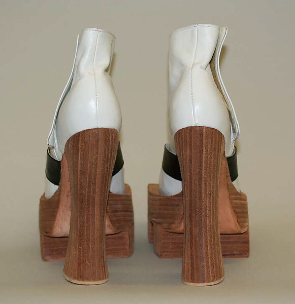 Ensemble, Byron Lars (American, born 1965), a) silk, synthetic, metal
b) synthetic
c, d) leather, wood, American