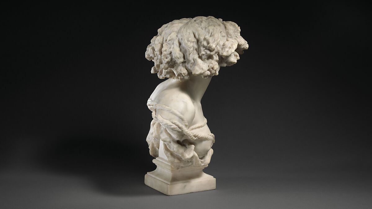Why Born Enslaved!, Jean-Baptiste Carpeaux (French, Valenciennes 1827–1875 Courbevoie), Marble, French