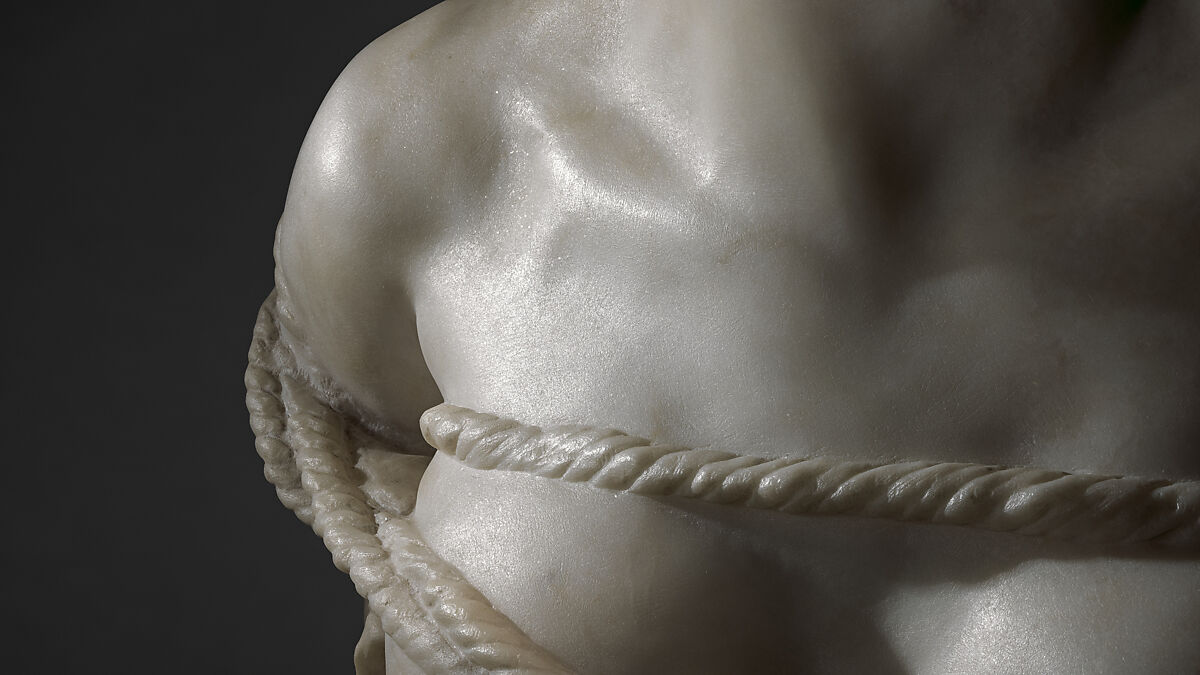 Why Born Enslaved!, Jean-Baptiste Carpeaux (French, Valenciennes 1827–1875 Courbevoie), Marble, French