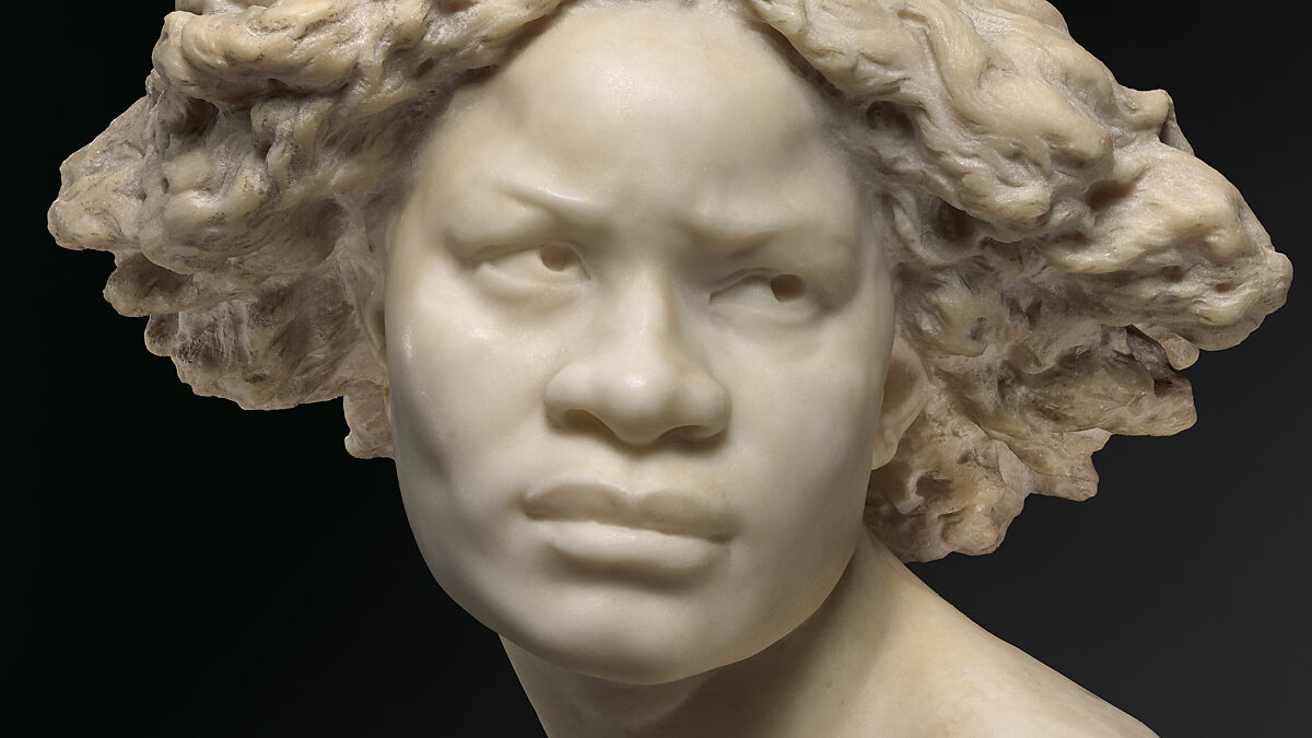 Why Born Enslaved!, Jean-Baptiste Carpeaux (French, Valenciennes 1827–1875 Courbevoie), Marble, French