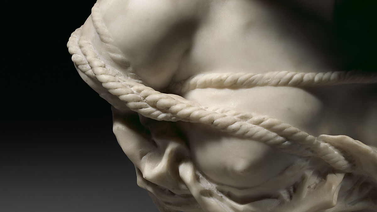 Why Born Enslaved!, Jean-Baptiste Carpeaux (French, Valenciennes 1827–1875 Courbevoie), Marble, French