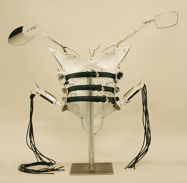 Bustier, Mugler (French, founded 1974), plastic, French