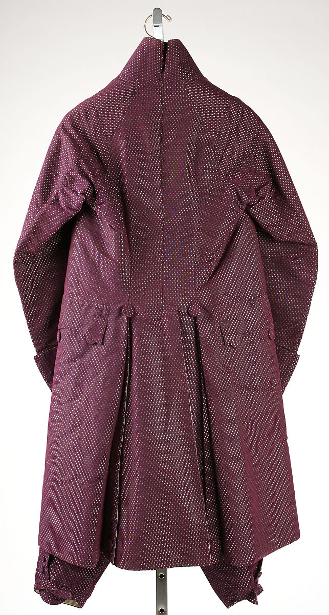 Suit, silk, French