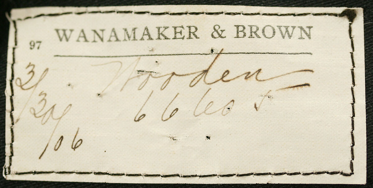 Suit, wool, linen, American