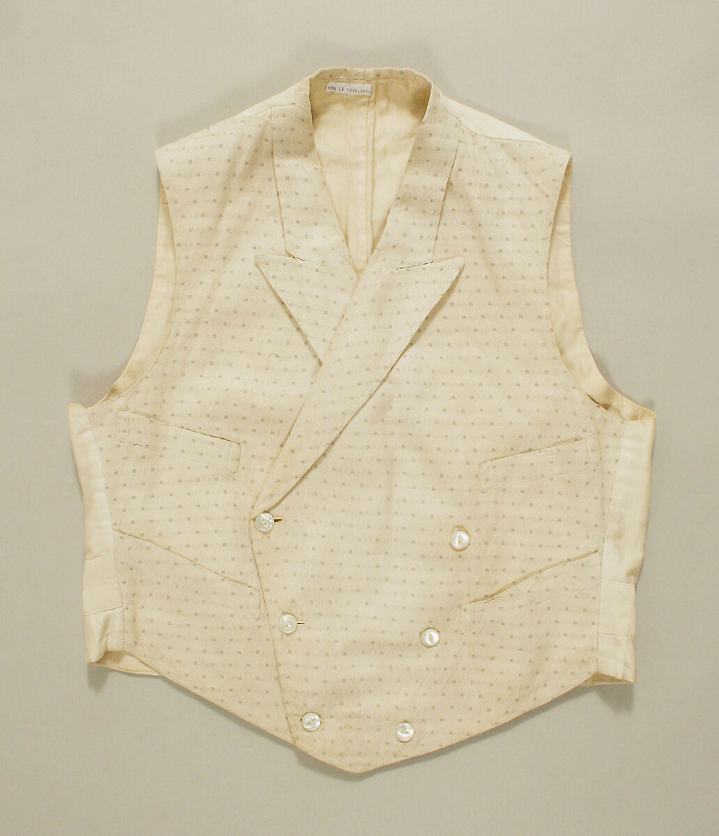 Suit, wool, linen, American