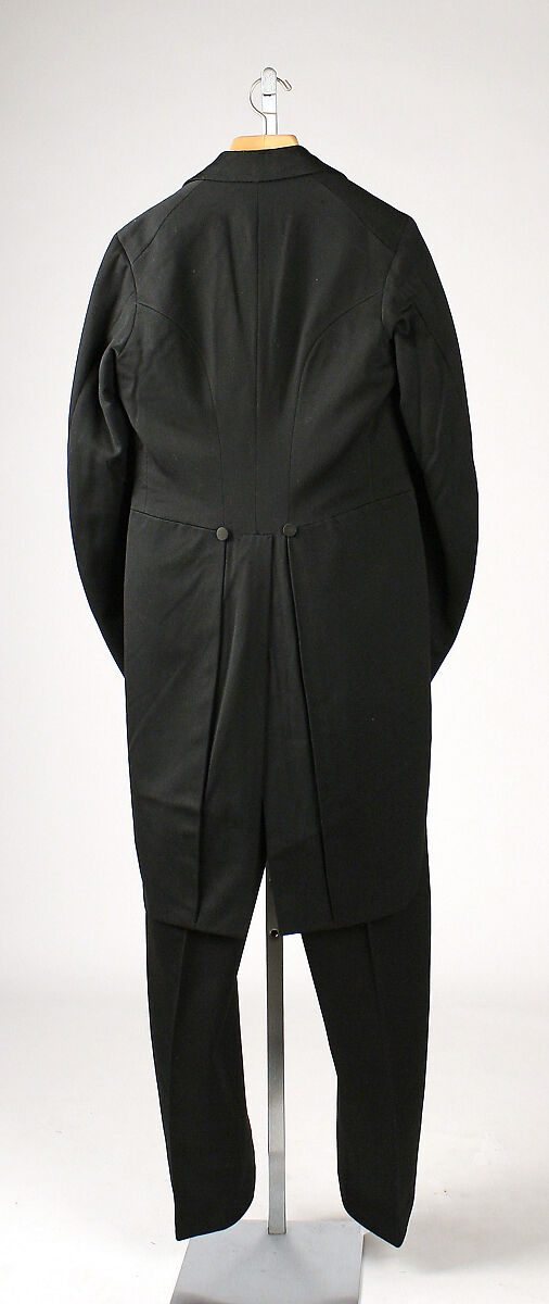 Suit, wool, linen, American