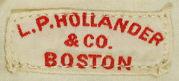 Norfolk suit, L.P. Hollander &amp; Co. (American), wool, American