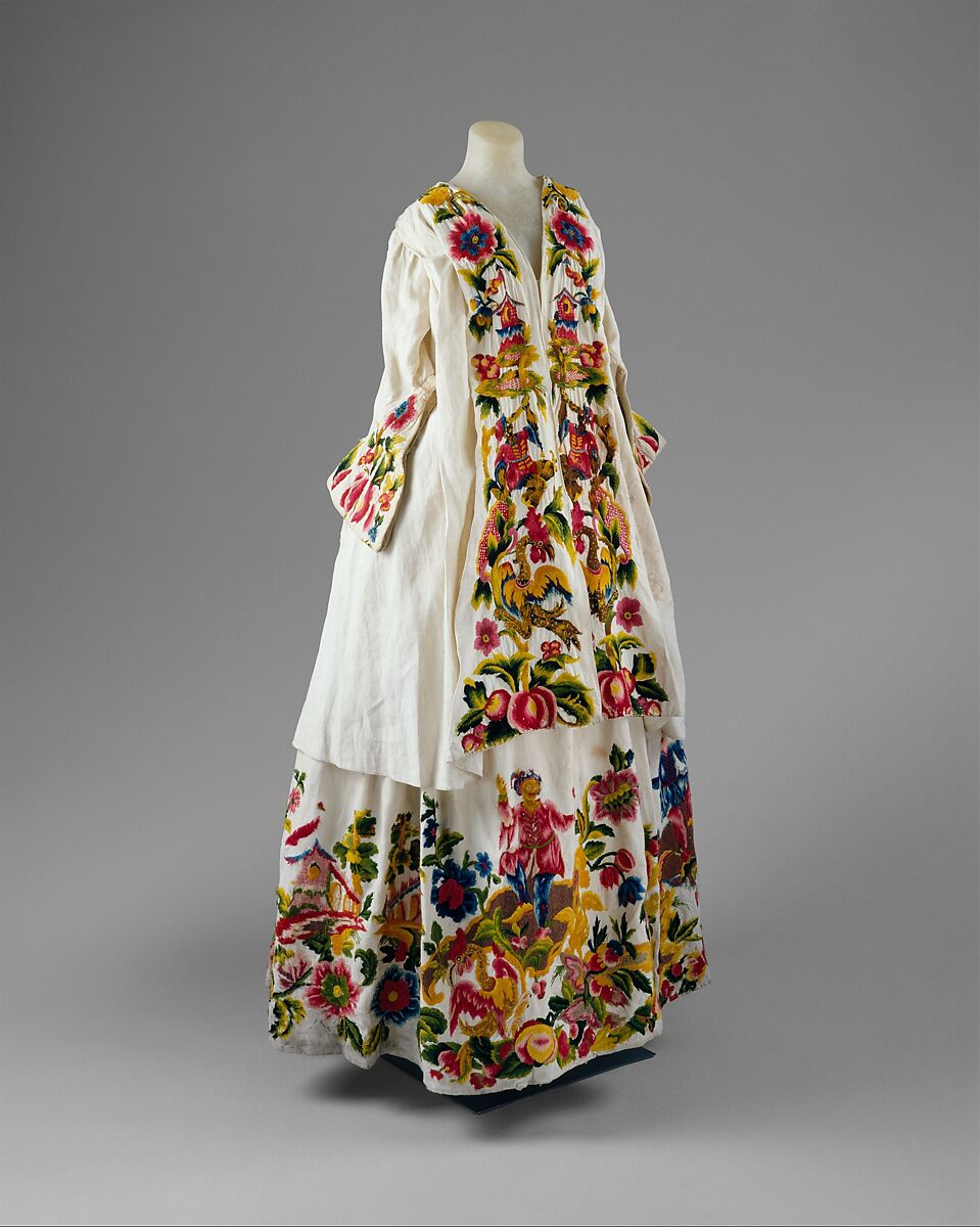 Dress, linen, Italian